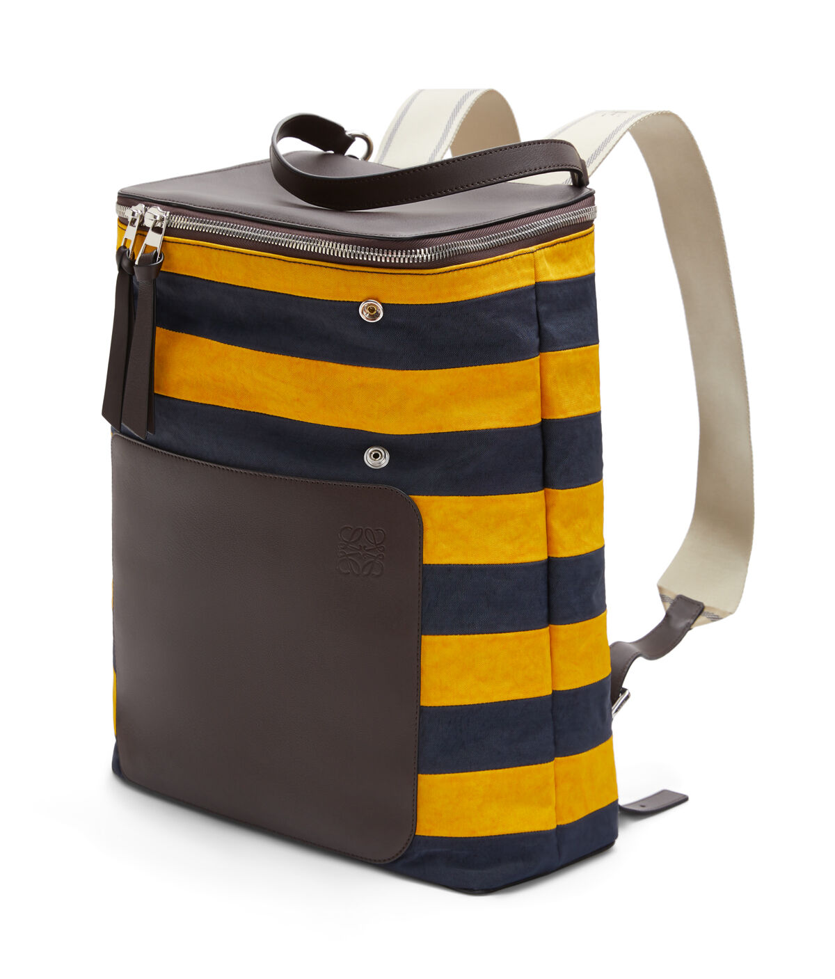 Goya Rugby Backpack Marine/Yellow - LOEWE