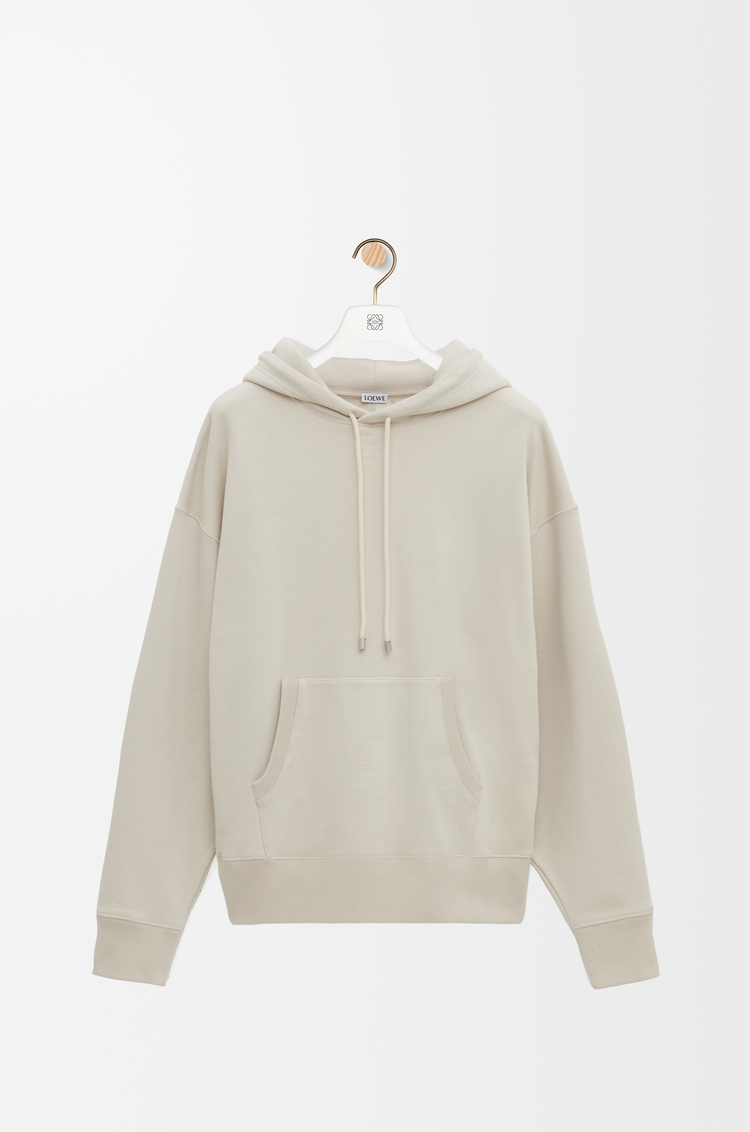 LOEWE Hoodie in cotton Light Oat