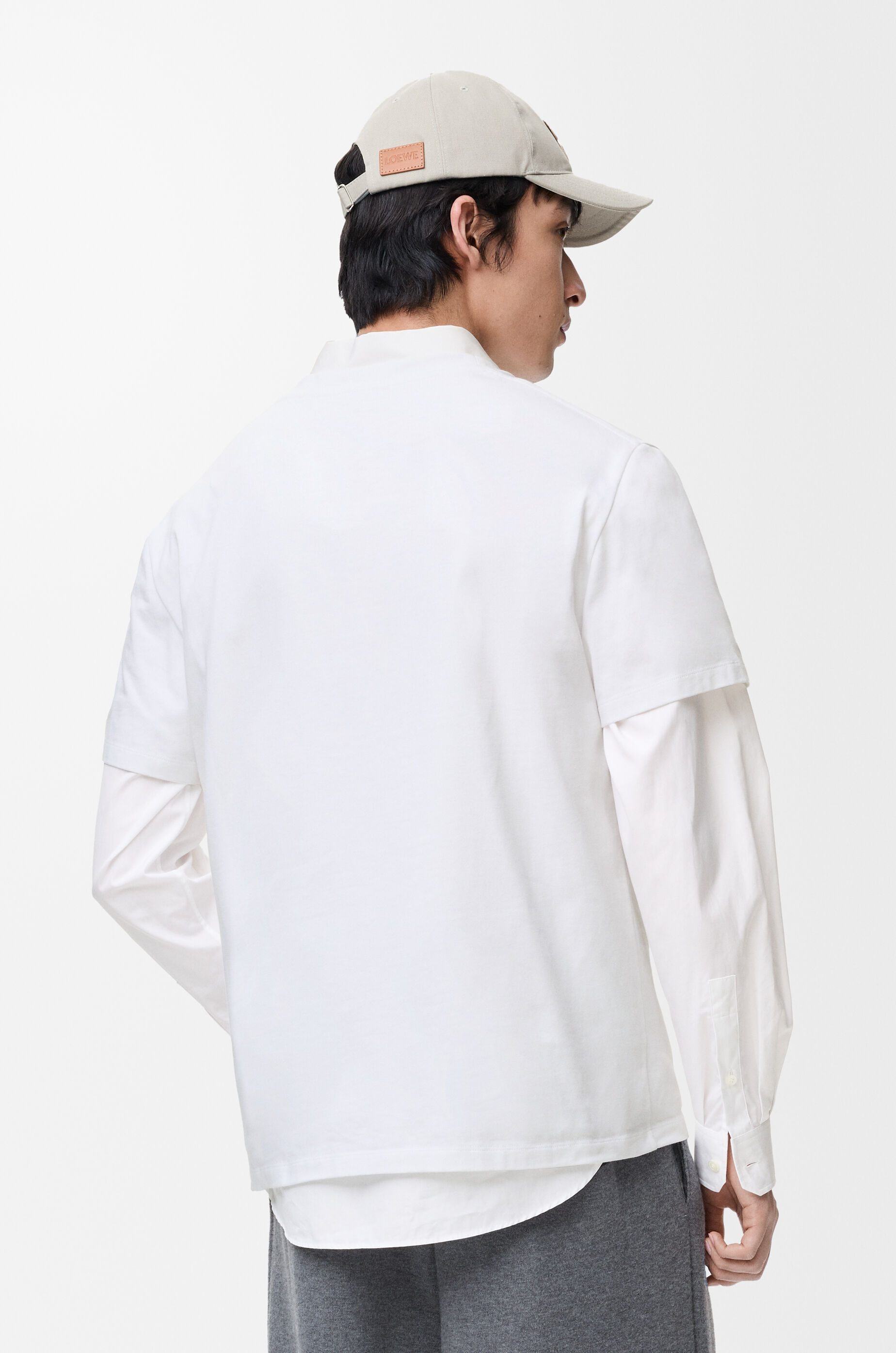 Relaxed fit T-shirt in cotton White - LOEWE APAC official website