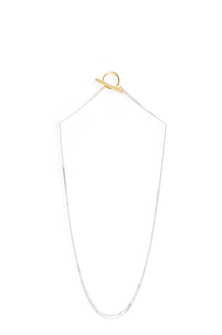 LOEWE Thin single chain in sterling silver Silver