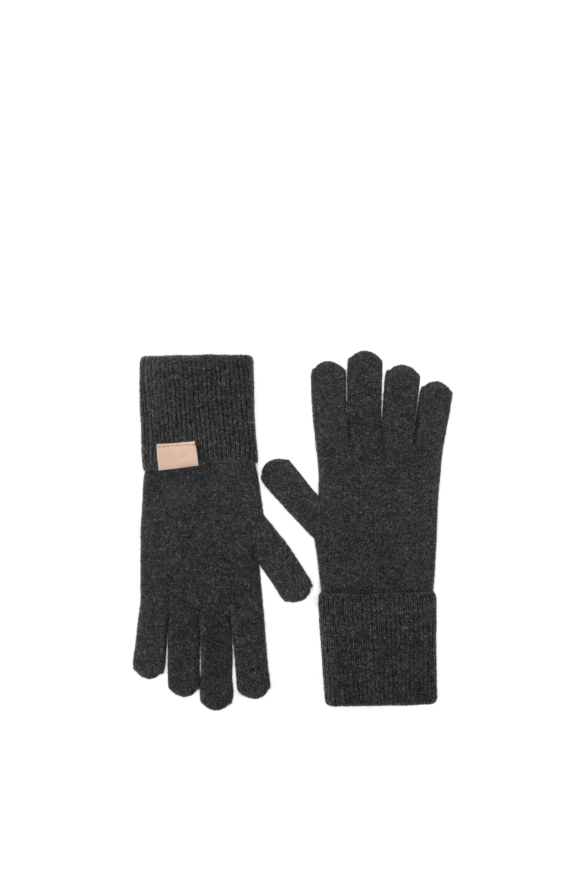 LOEWE ロエベ KNITTED GLOVE アナグラム 手袋(505021686