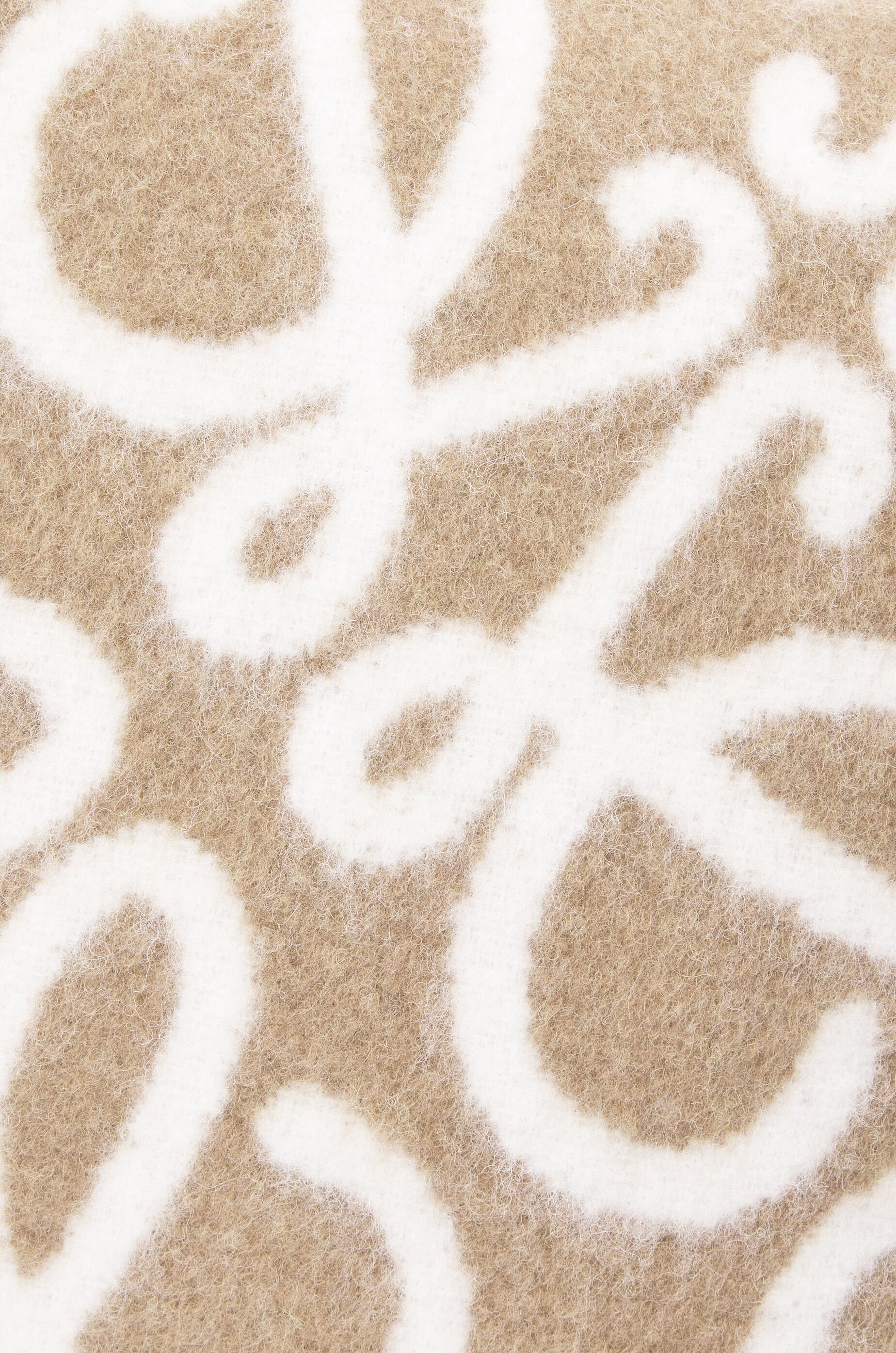 アナグラム クッション（アルパカ&ウール） ベージュ - LOEWE Japan