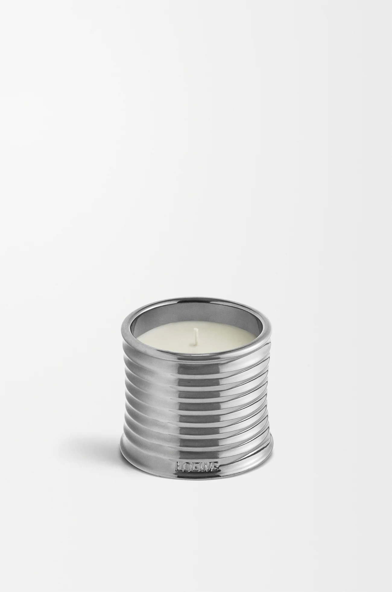 LOEWE Petite bougie parfumée Black Sesame Argent