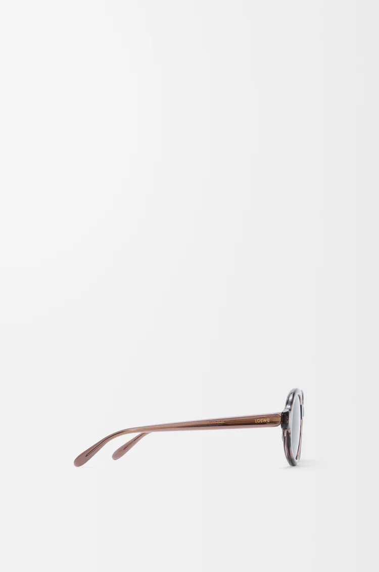 LOEWE Delta Slim sunglasses Transparent Brown