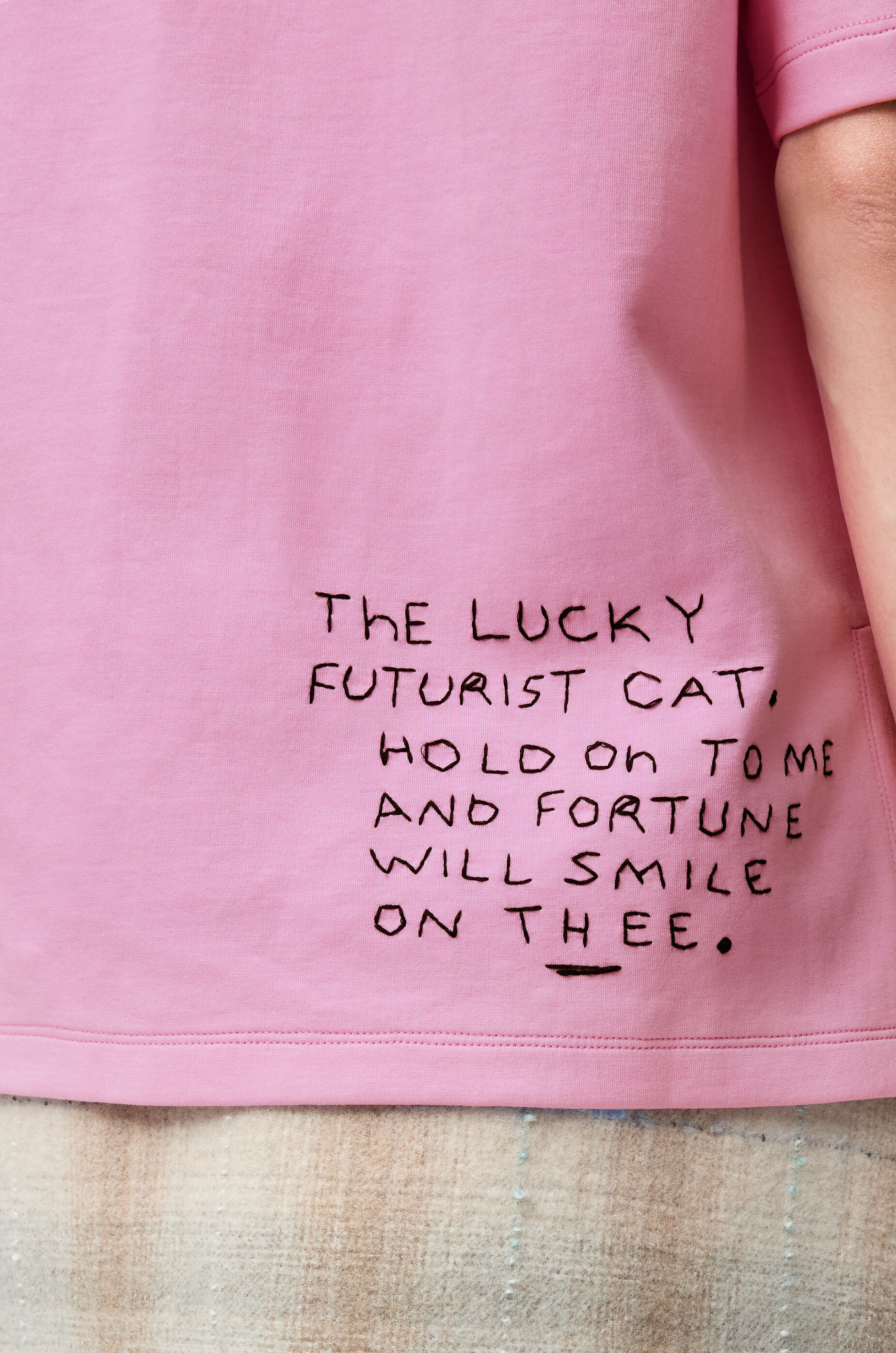 レギュラーフィット Tシャツ（コットンブレンド） ピンク - LOEWE