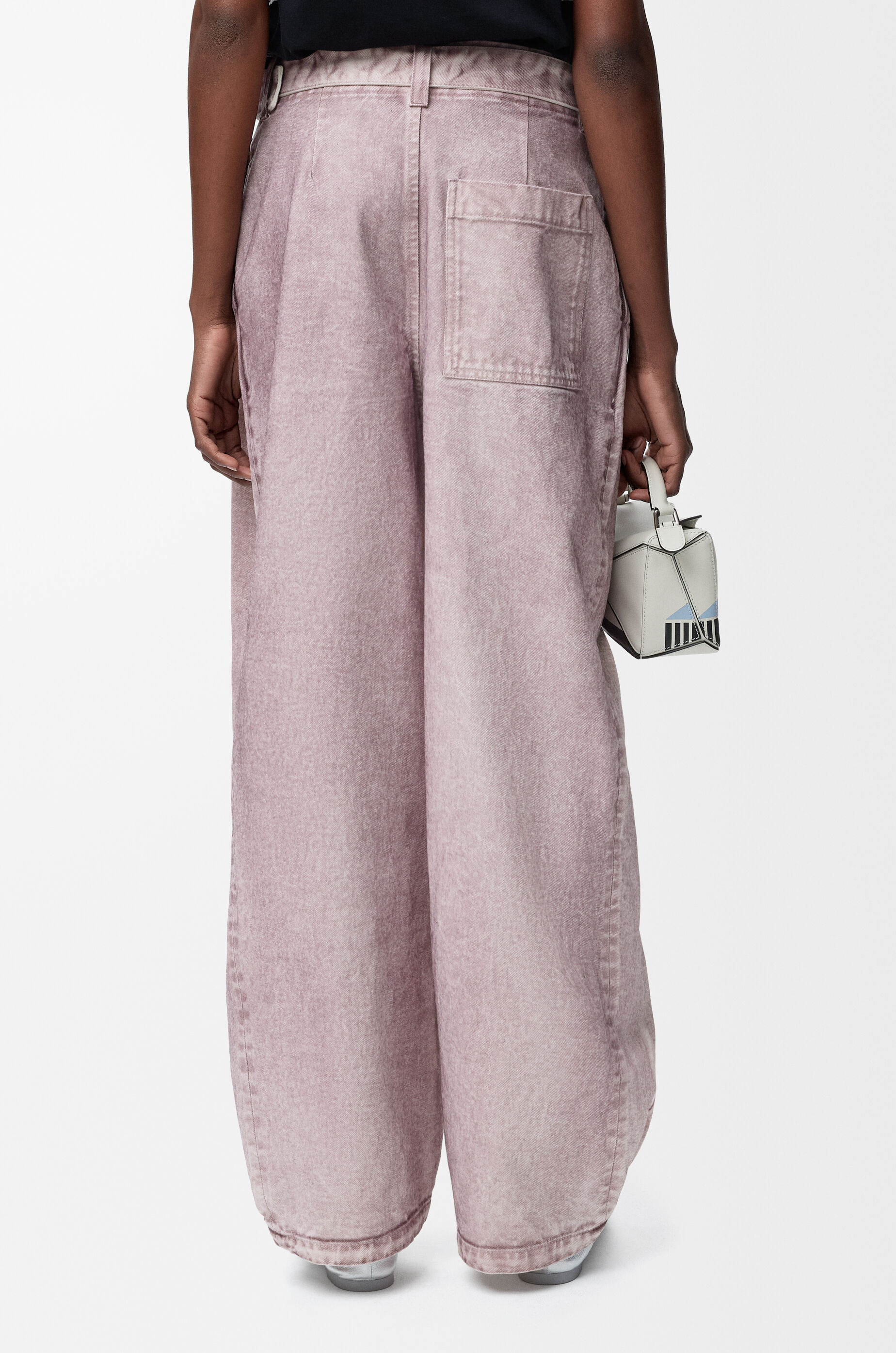 Jeans in denim Pink - LOEWE APAC official website