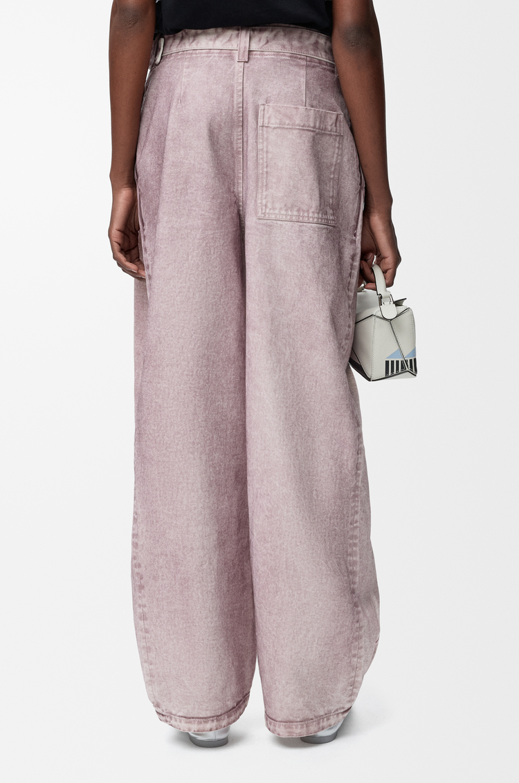 LOEWE Jeans in denim Rosa