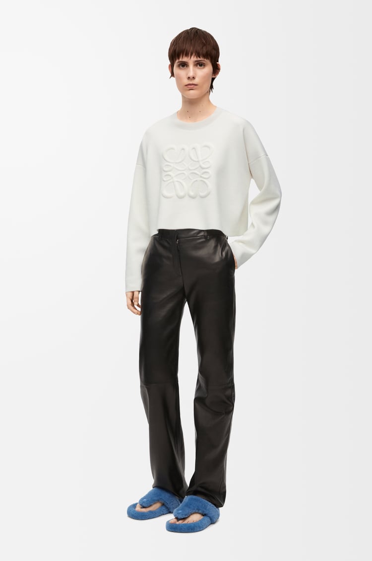 LOEWE Jersey Anagram en lana Blanco