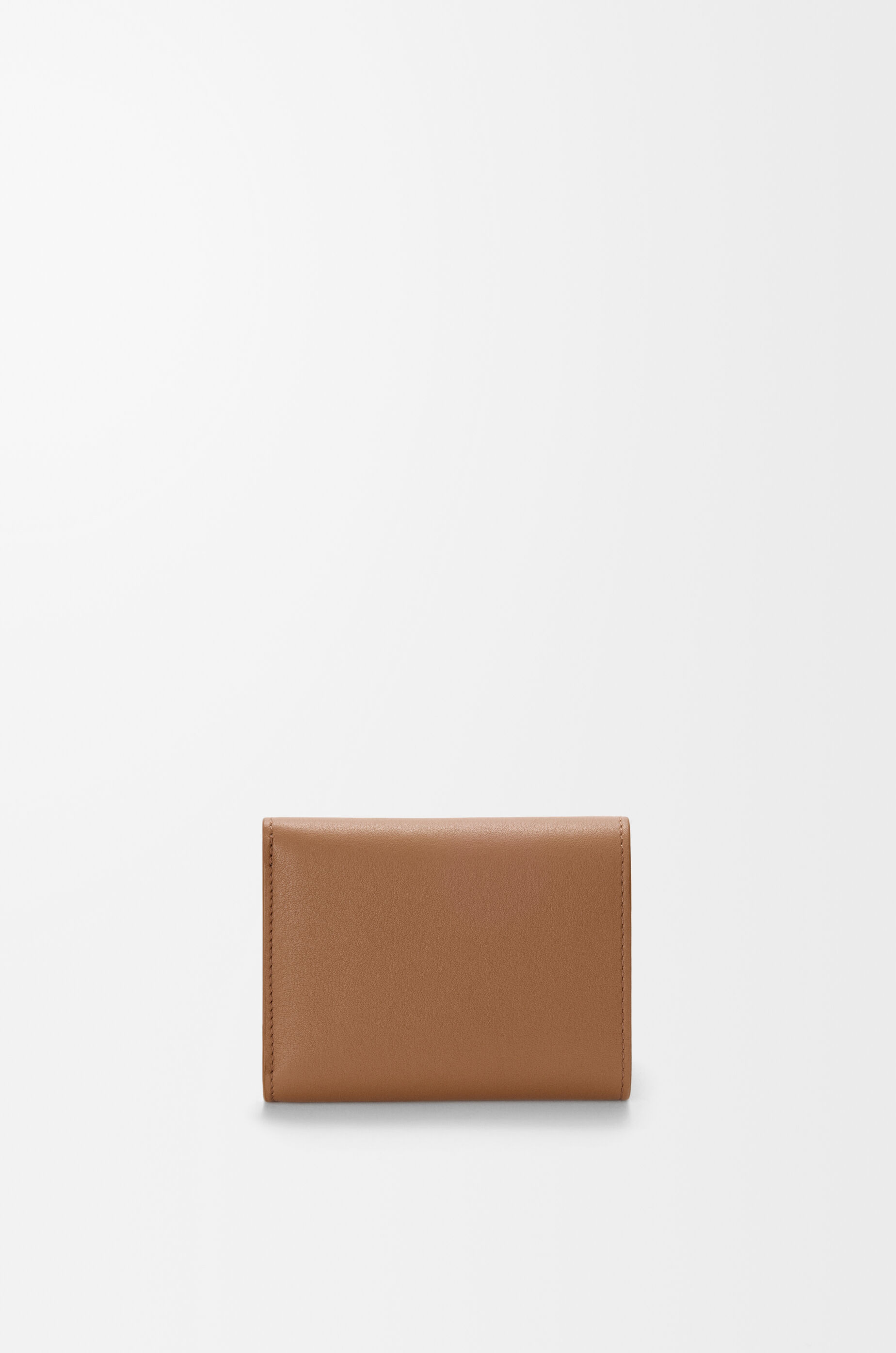 Cats trifold wallet in classic calfskin Brown - LOEWE USA Official