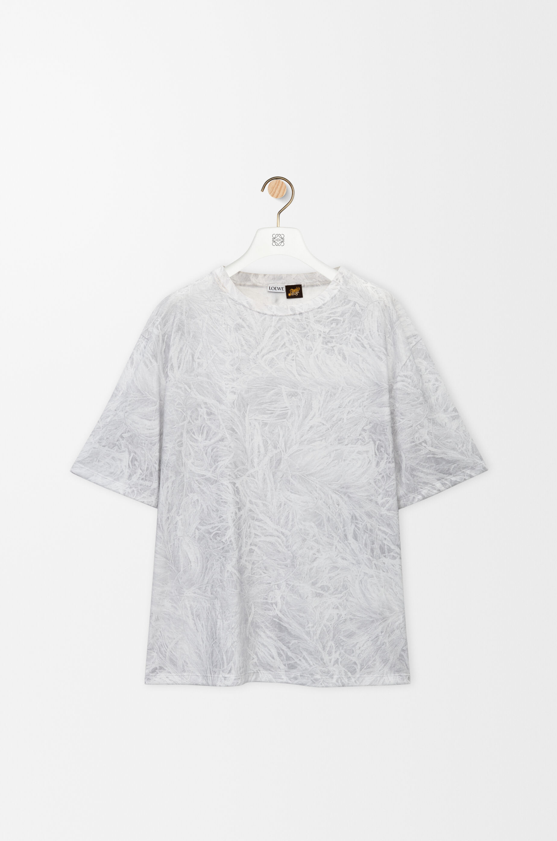 100％本物 fit Loose T-shirt LOEWE - Grey cotton in トップス