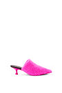 LOEWE Zapato de salón 50 en tejido polar Rosa Neon pdp_rd