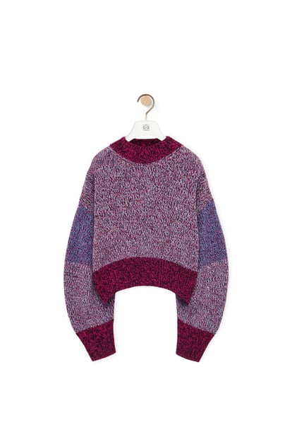 LOEWE セーター（ウール） ピンク/マルチカラー