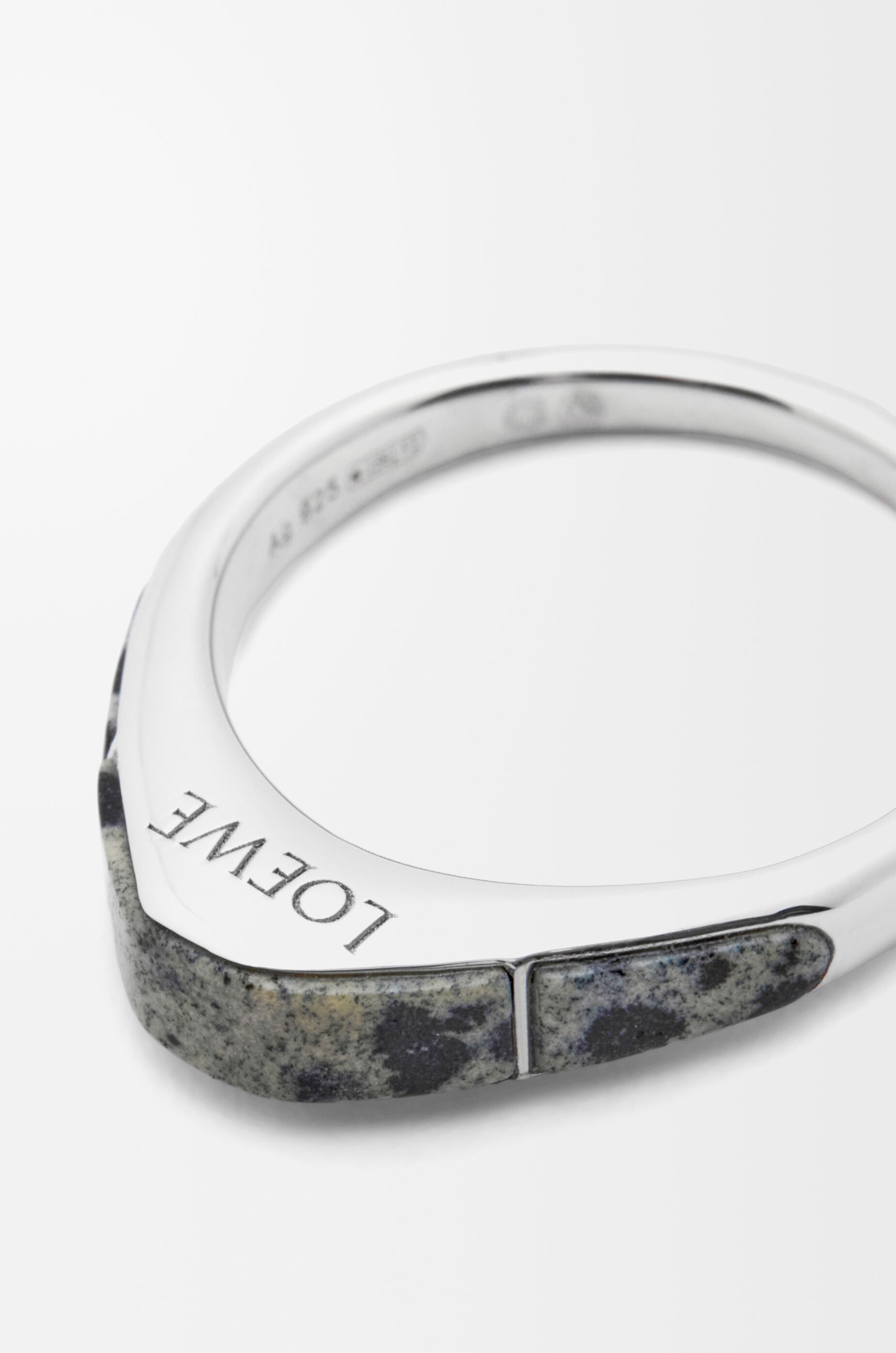 Stirrup ring in sterling silver Multicolor - LOEWE Stirrup ring in sterling silver Multicolor - LOEWE