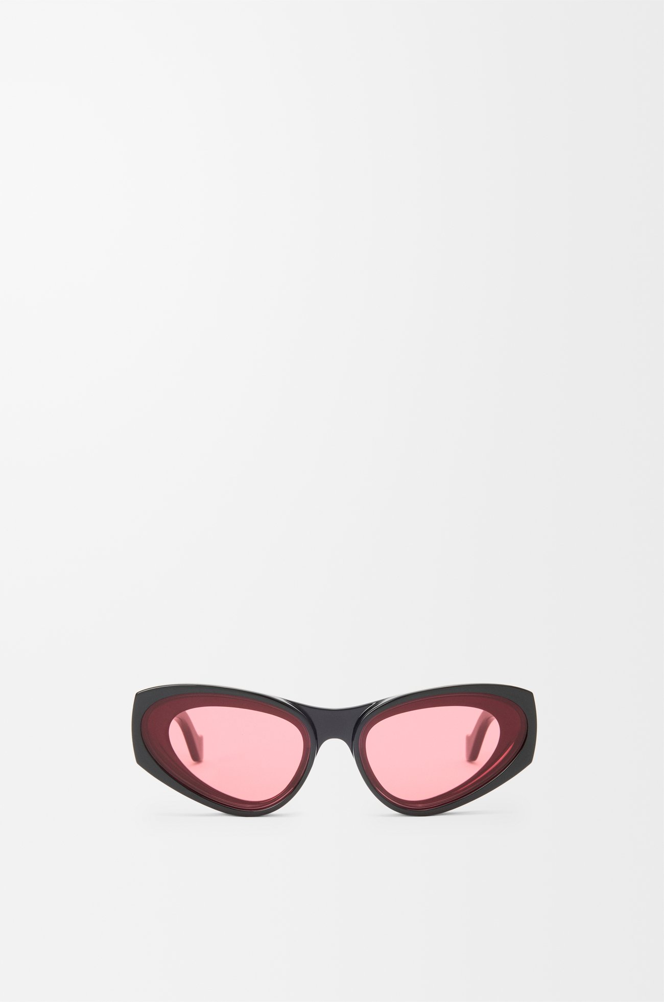 LOEWE Front lenses cateye sunglasses  Black