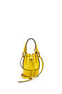 LOEWE Nano Balloon bag in nappa and calfskin Yellow pdp_rd