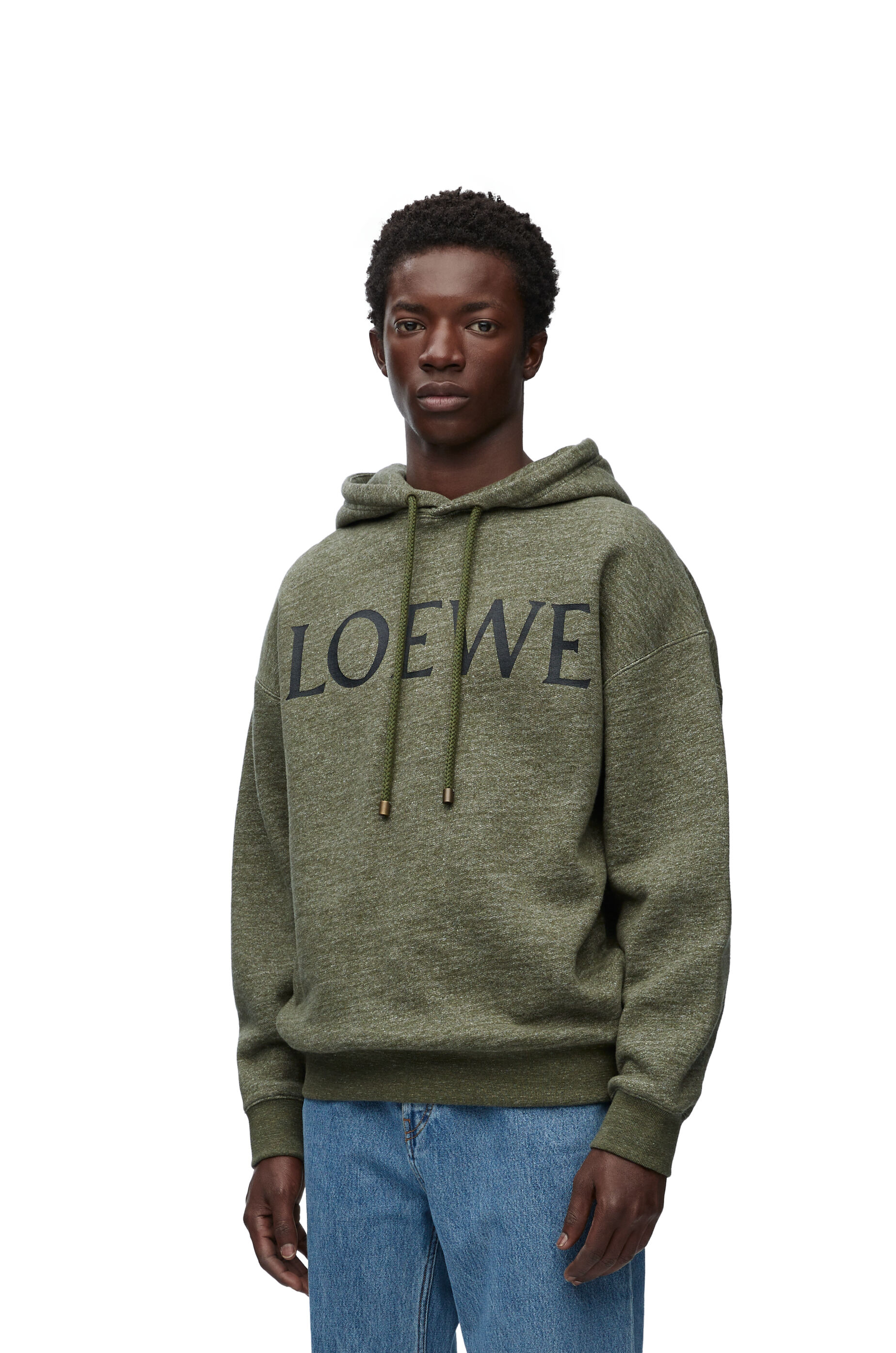 Khaki shop colour hoodie