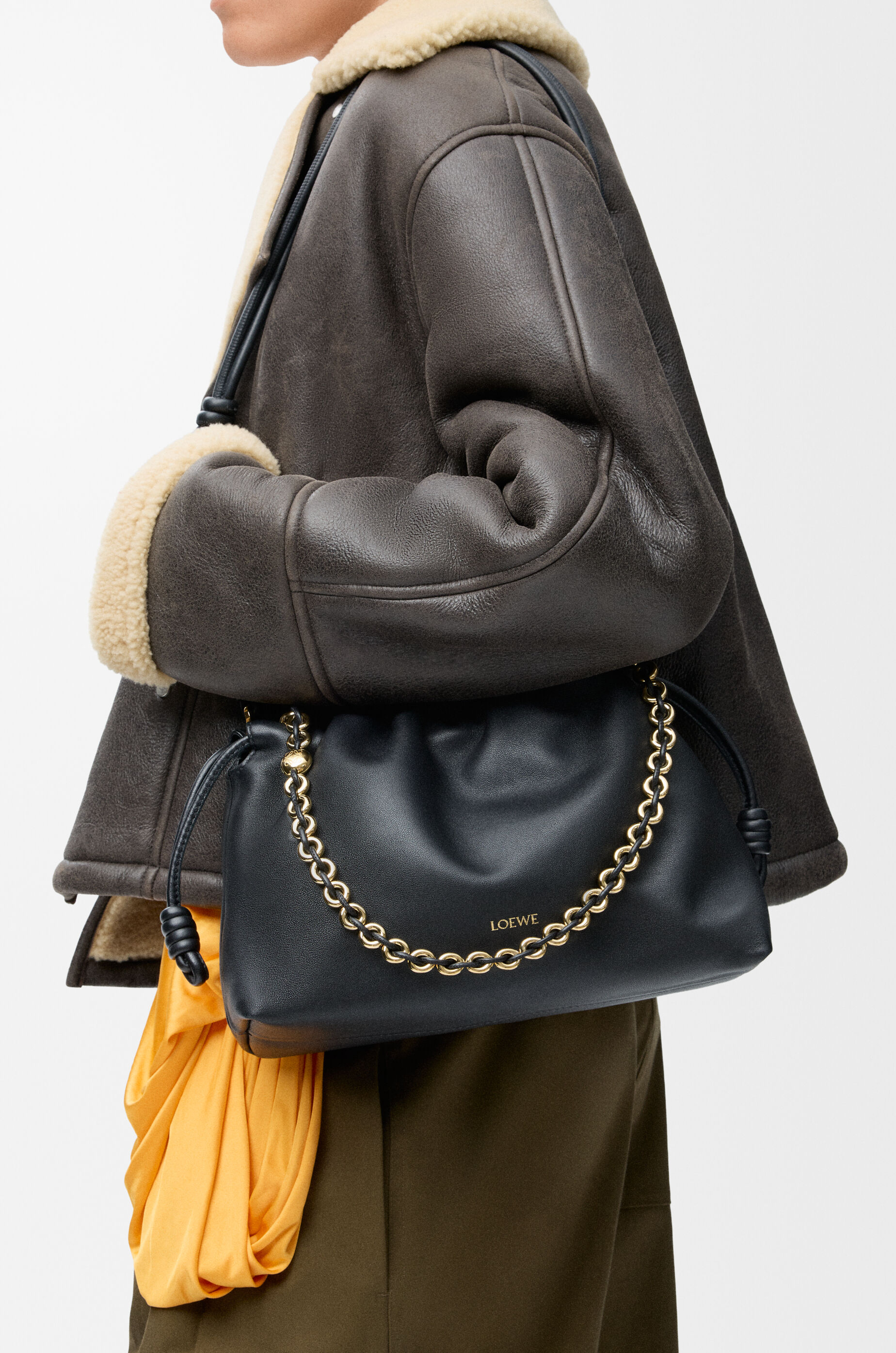 フラメンコパース（メローナパラム） ブラック - LOEWE