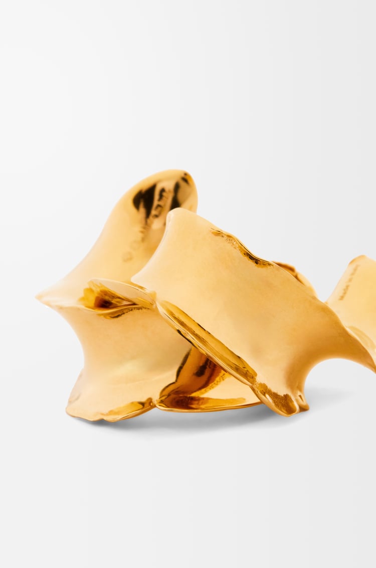 LOEWE Elephant earrings in sterling silver Gold