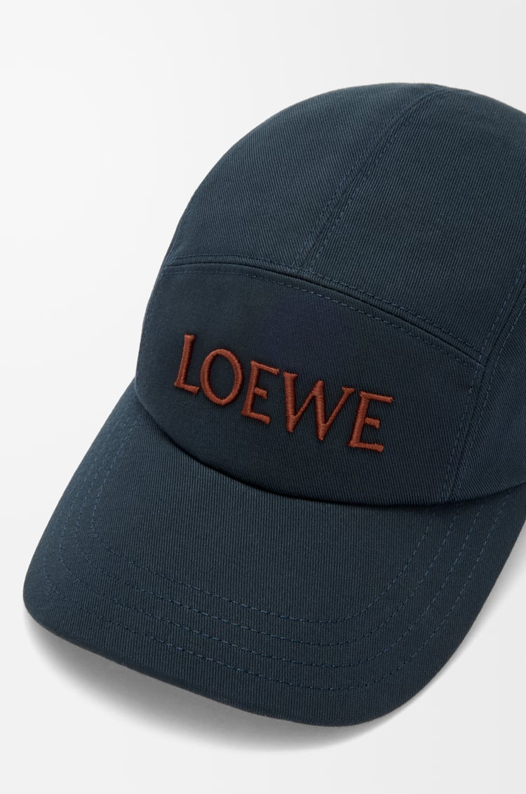 LOEWE Gorra Camp en algodón Azul Marino