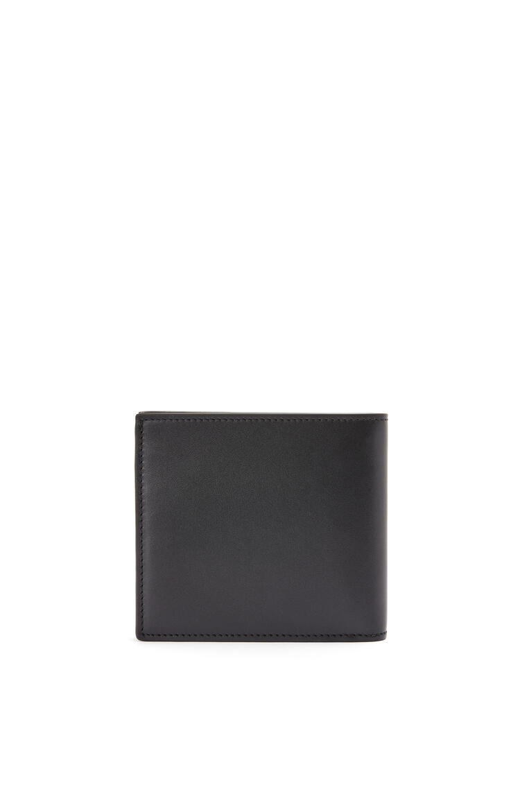 LOEWE Signature bifold wallet in calfskin Anthracite/Black