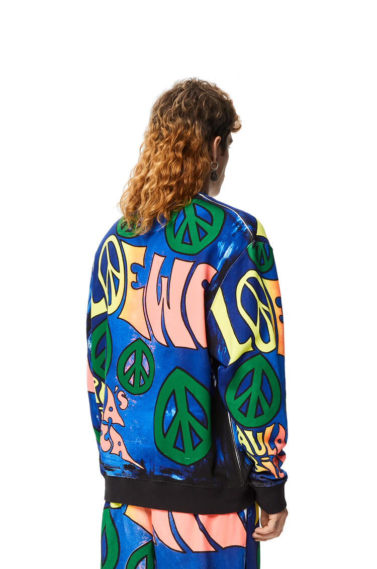 LOEWE Sudadera en algodón con estampado Paula's peace Multicolor pdp_rd