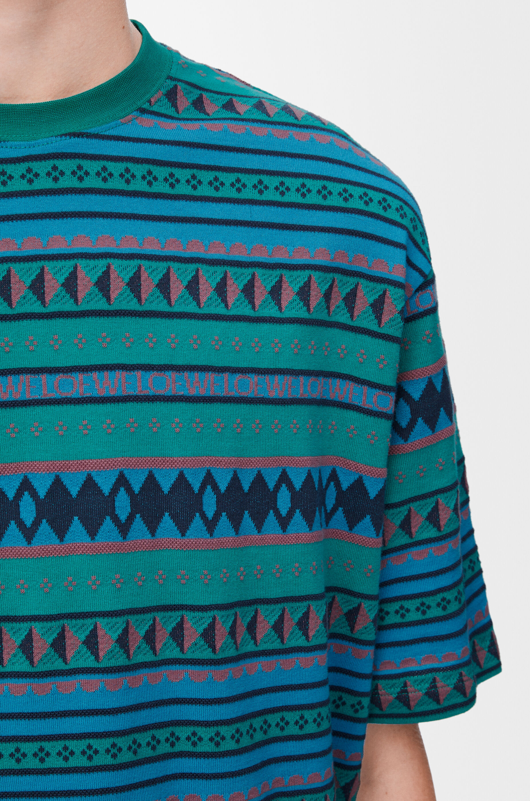 ルーズフィット Tシャツ（コットン） ブルー - LOEWE