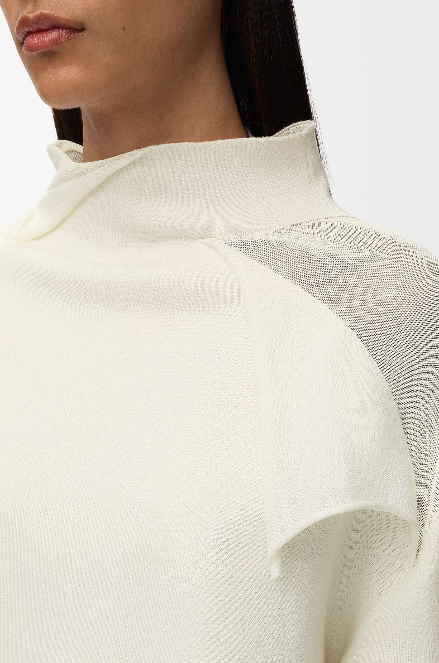 Sweater in wool White - LOEWE USA Official Website