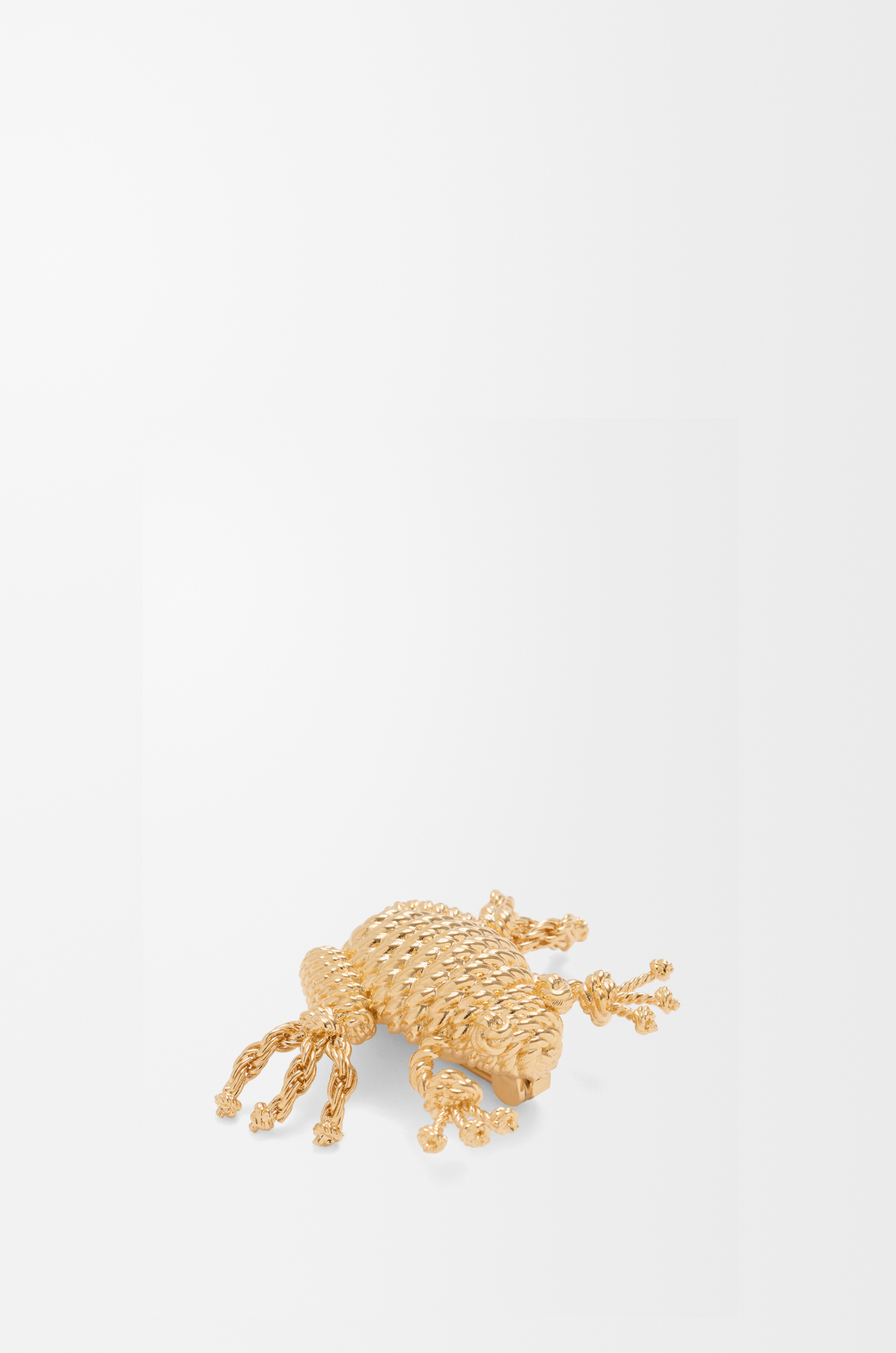 LOEWE Frog brooch Gold