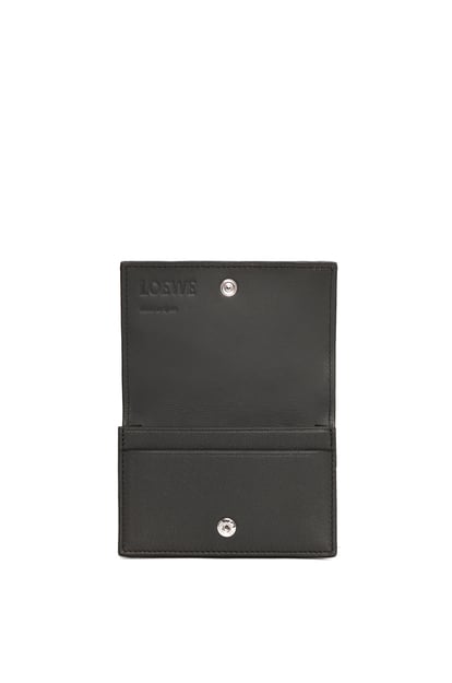 LOEWE Puzzle business cardholder in classic calfskin 深灰色 plp_rd
