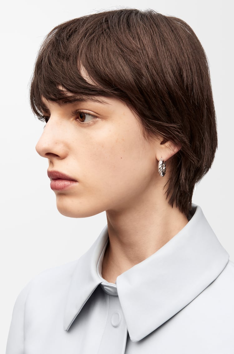 LOEWE ナパツイスト ピアス (スターリングシルバー) シルバー