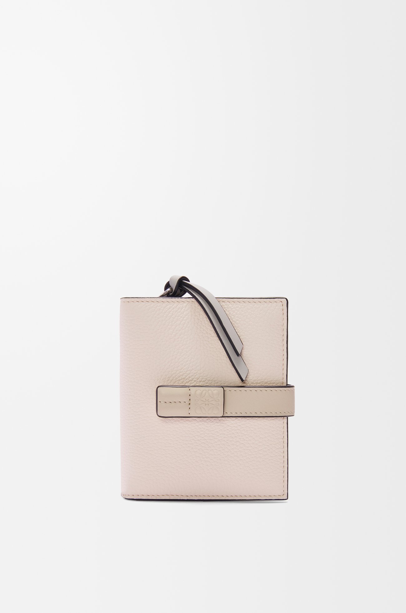 LOEWE コンパクト ジップウォレット（ソフトグレインカーフ） タルク/ライトオーツ