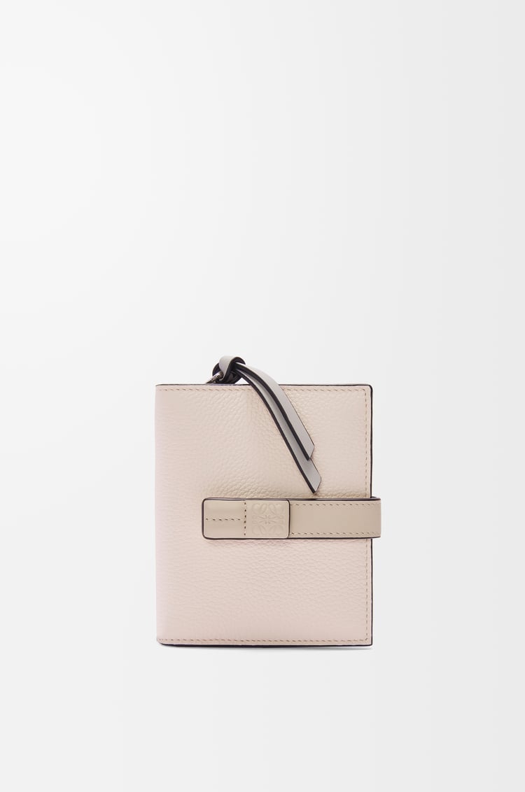 LOEWE コンパクト ジップウォレット（ソフトグレインカーフ） タルク/ライトオーツ