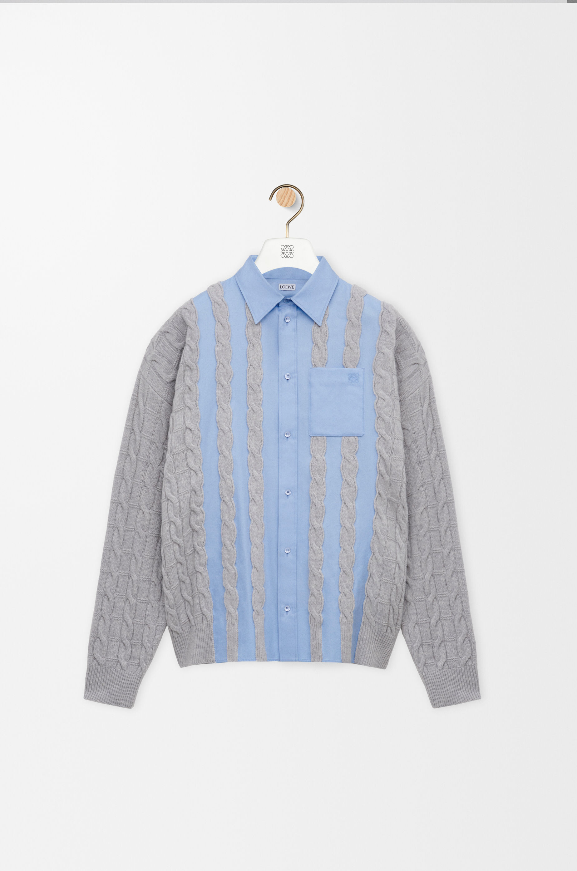 LOEWE ウールシャツ シャツ（ウール） ブラック - LOEWE