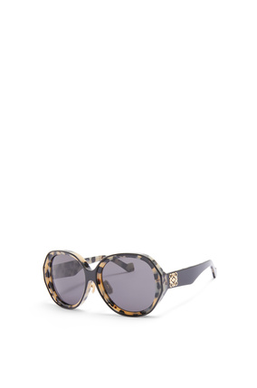 LOEWE Elipse sunglasses in acetate Black/White Havana plp_rd