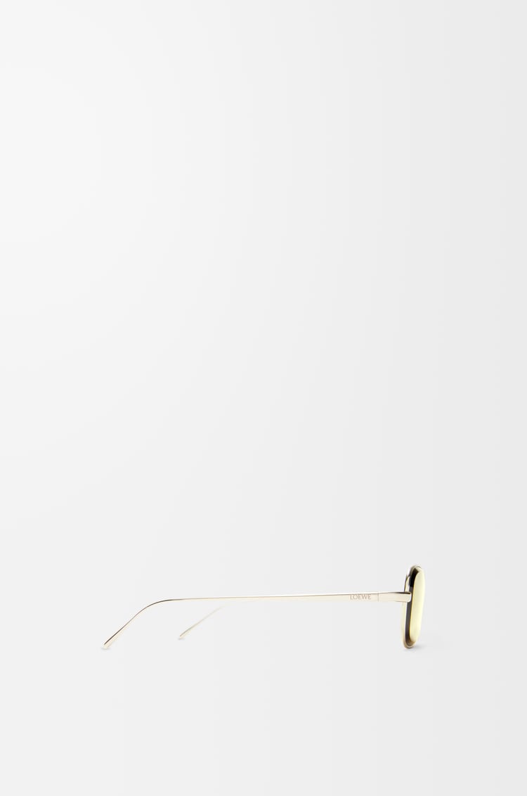 LOEWE Seashell sunglasses Gold