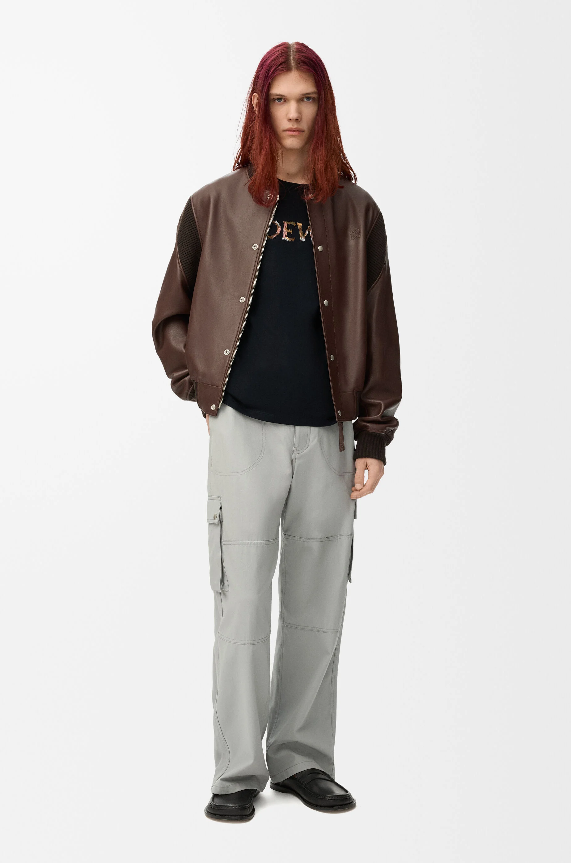 【LOEWE】ロエベ ファン ゴッホ リラックスフィット Tシャツ リラックスフィットTシャツ（コットン）​ グレー - LOEWE