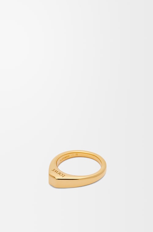 LOEWE スターラップ リング（スターリングシルバー） ゴールド
