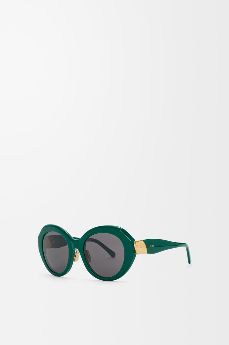 LOEWE Gafas de sol Coil Butterfly Verde Esmeralda