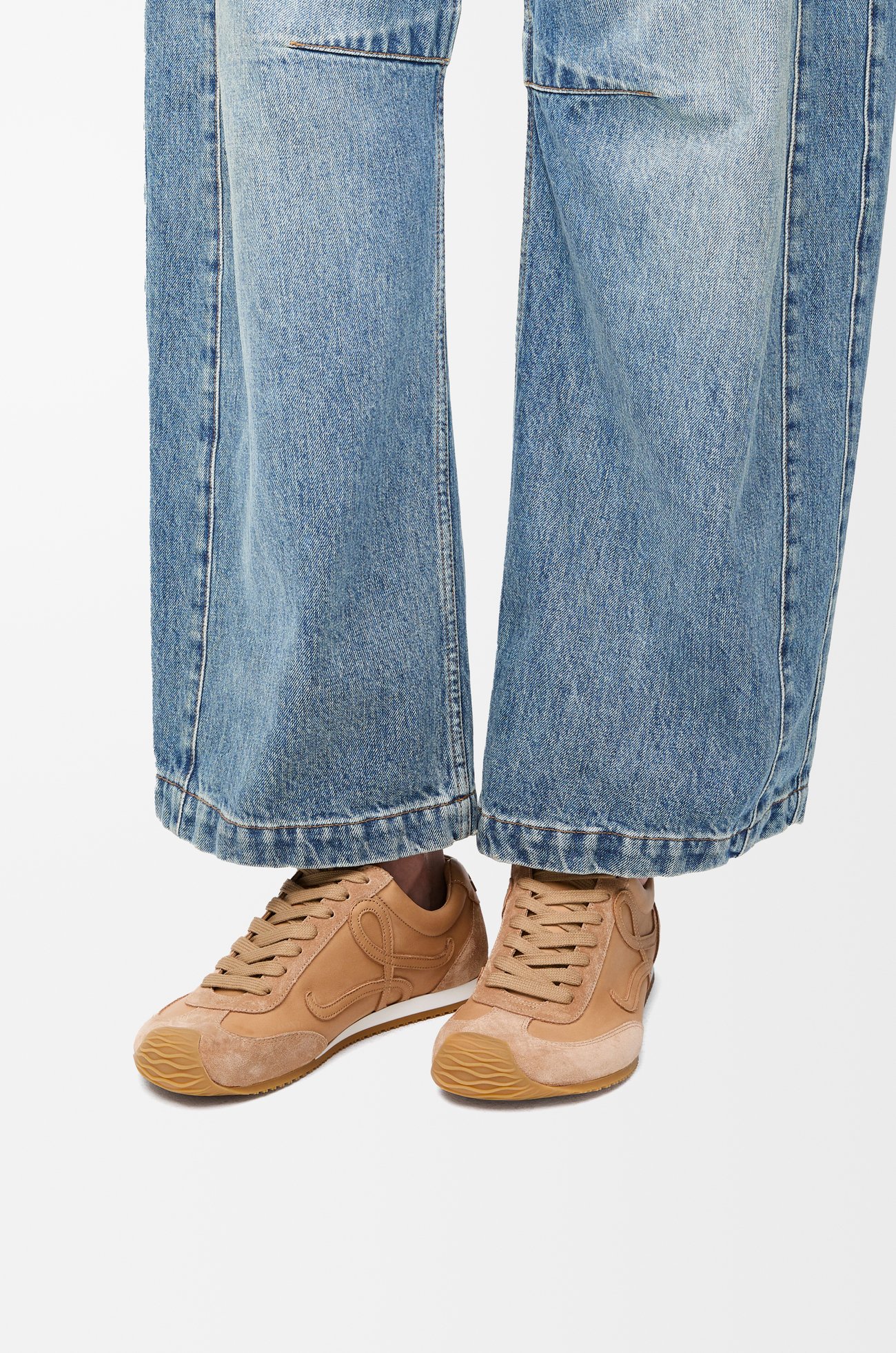 LOEWE Ballet Runner 2.0 in soft calfskin Cinnamon