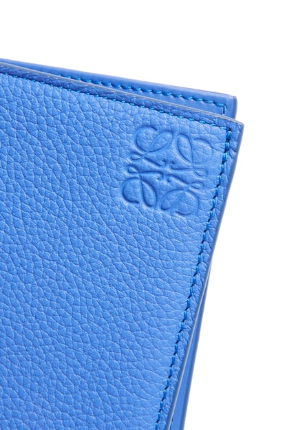 LOEWE Bifold coin wallet in soft grained calfskin Seaside Blue plp_rd