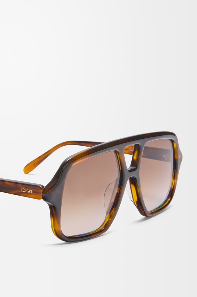 LOEWE Aviator Slim sunglasses Havana Special
