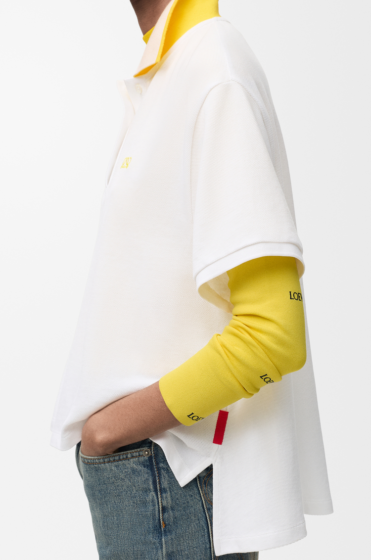 LOEWE Polo en algodón Blanco
