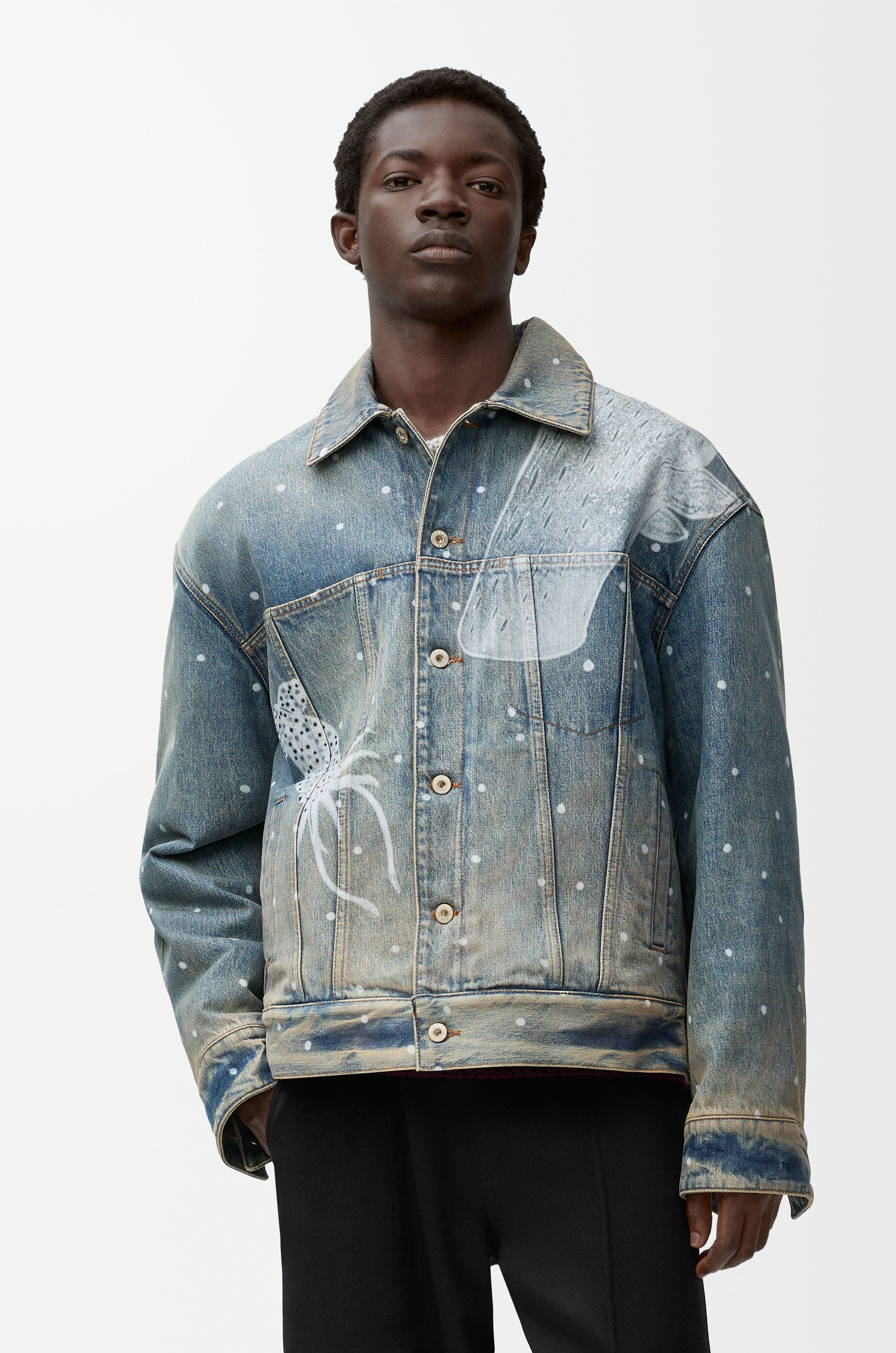 Jacket in denim Blue - LOEWE