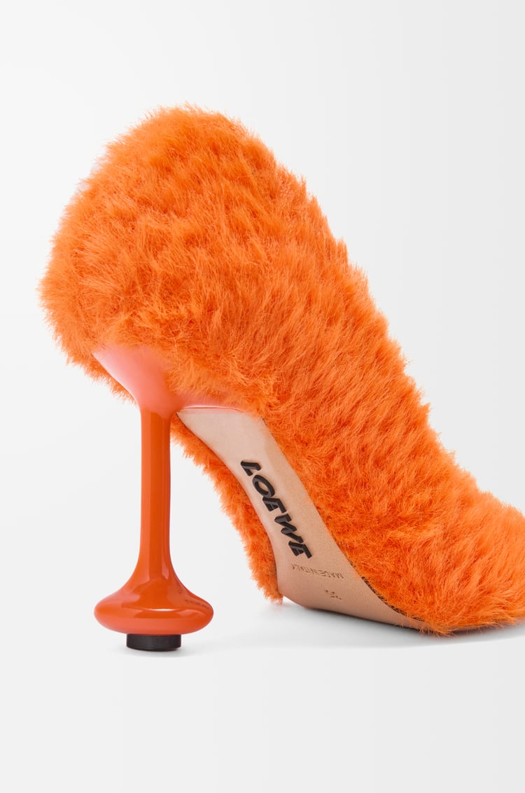 LOEWE トイ パンプス（ニット） ビビッドオレンジ