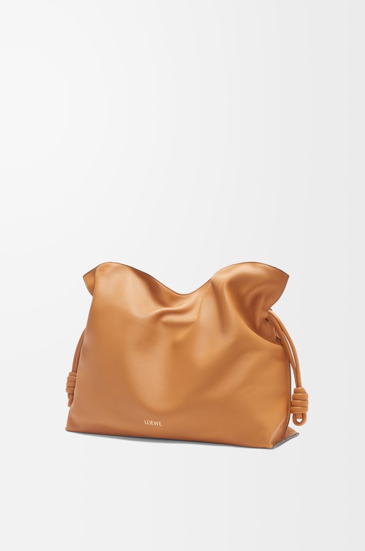 LOEWE フラメンコクラッチ ラージ（ナパカーフ） ウォームデザート