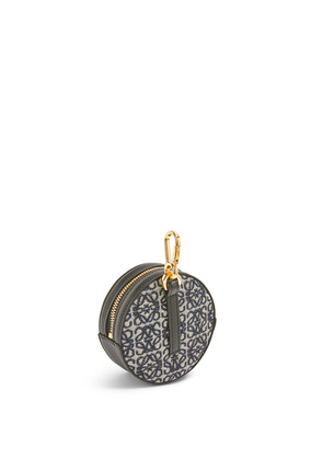 LOEWE Cookie Pouch in Anagram jacquard and calfskin Navy/Black plp_rd