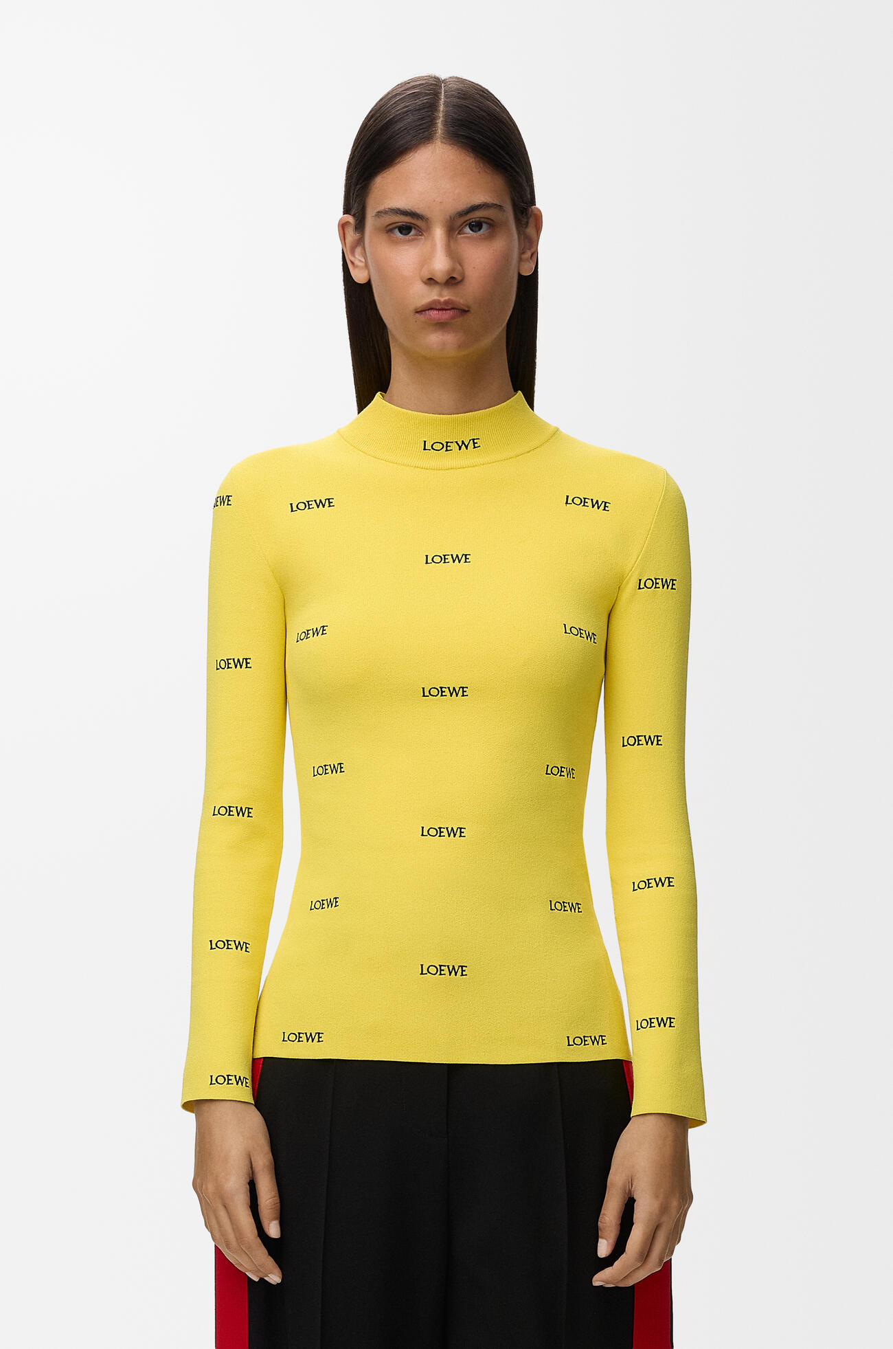LOEWE トップス（レーヨンブレンド） イエロー