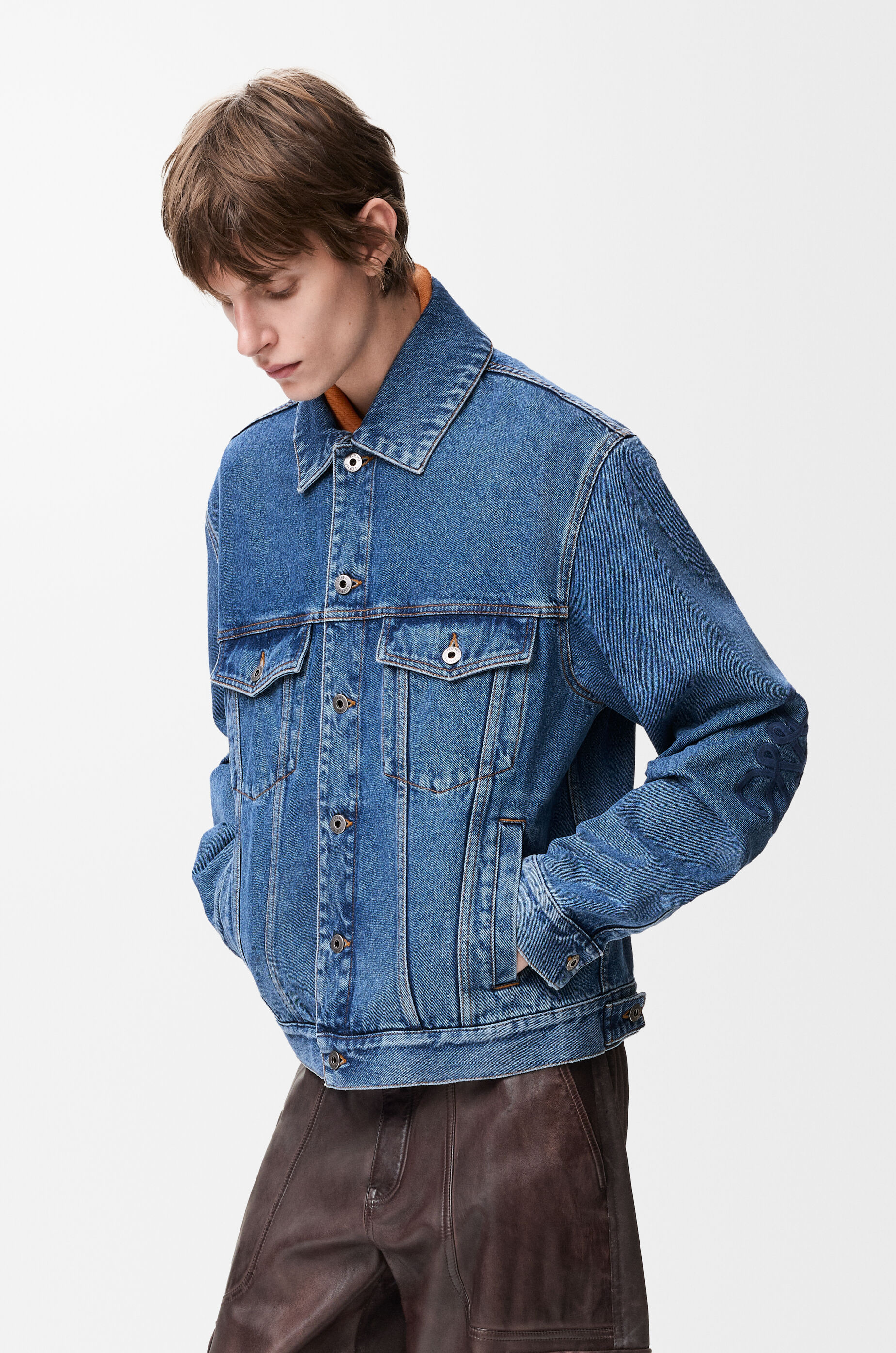 アナグラム ジャケット（デニム） ブルー - LOEWE