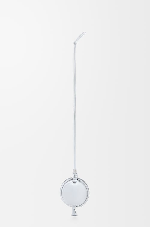 LOEWE Pouch Balloon en piel napa de ternera Plata