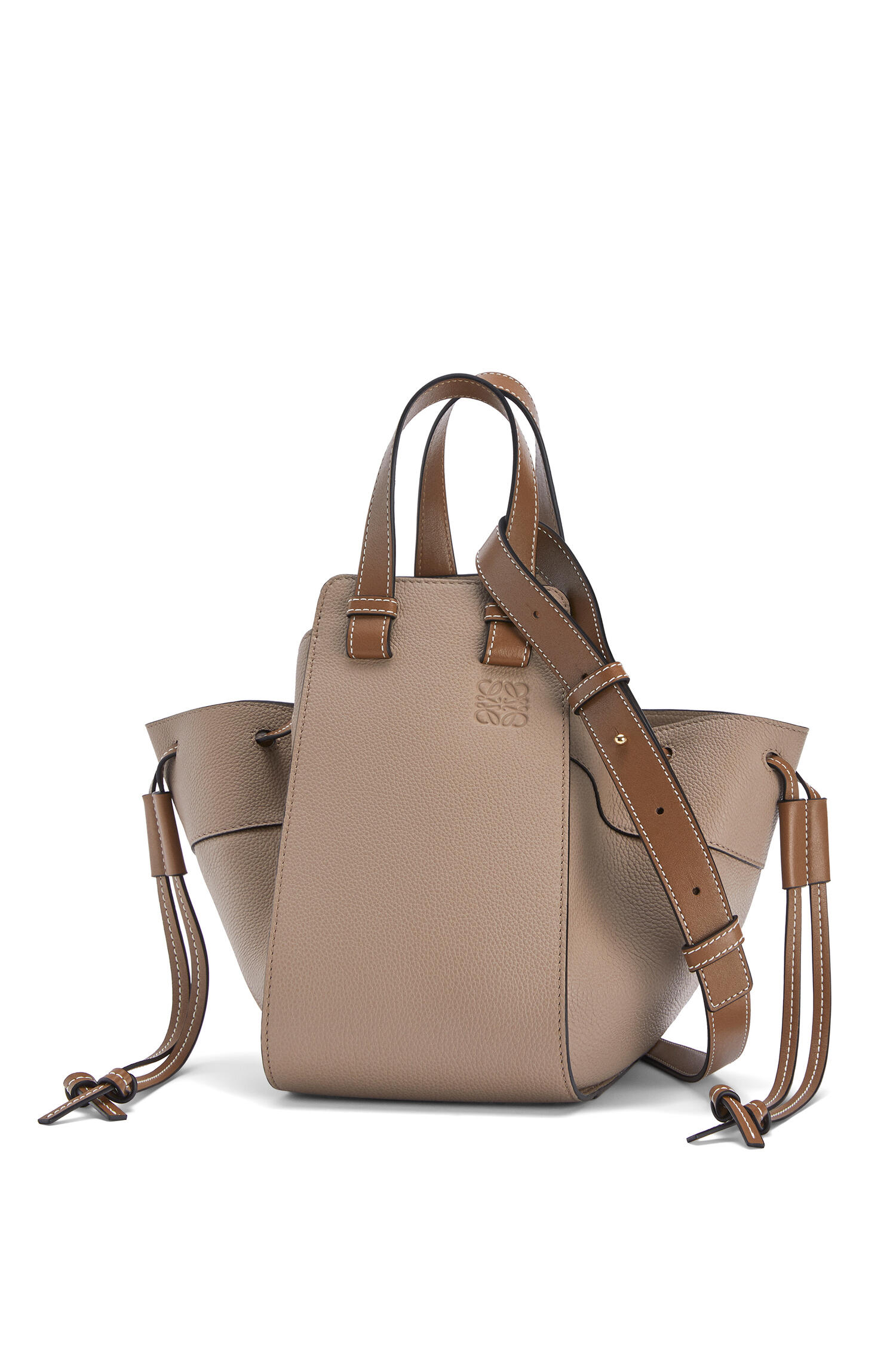 mink coloured shoes and bag
